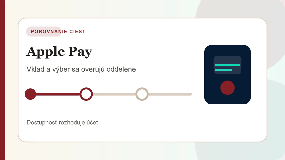 Porovnanie platobných ciest pre apple pay