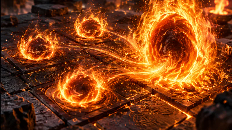 Ukážka mechaniky Fire Portals