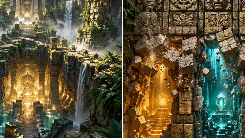 Temple Tumble Megaways – kaskády, rozbíjanie blokov a tri voľby bonusu