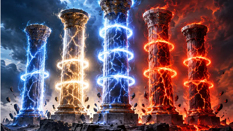 Ukážka mechaniky Zeus vs Hades – Gods of War
